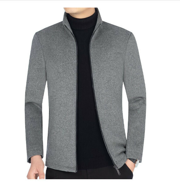 熱賣休閒加厚夾克上衣外套【M-4XL】【N3333灰色】 (下單後聯絡客服確認發貨尺碼) 