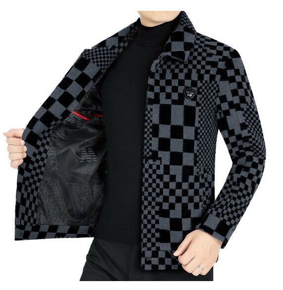 熱賣休閒加厚夾克上衣外套【M-4XL】【JK6081灰色】 (下單後聯絡客服確認發貨尺碼) 