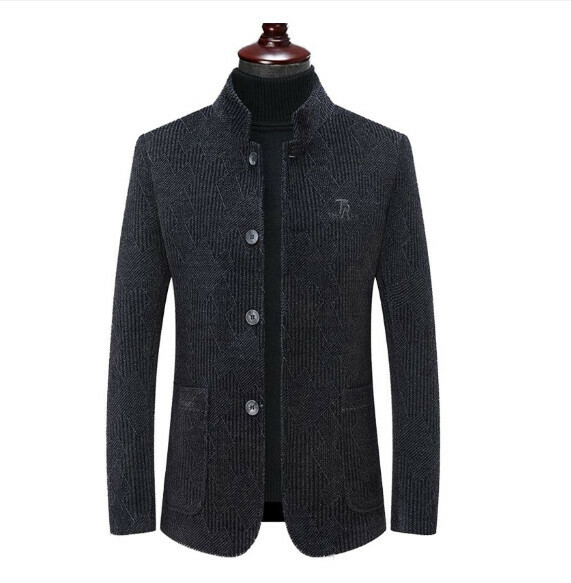 Hot selling casual thickened jacket tops [M-3XL] [9655 black] (contact customer service after placing the order to confirm the delivery size)