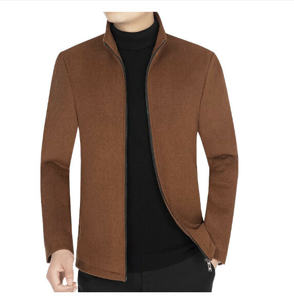 Hot selling casual thickened jacket tops [M-4XL] [N3333 coffee color] (contact customer service after placing the order to confirm the delivery size)