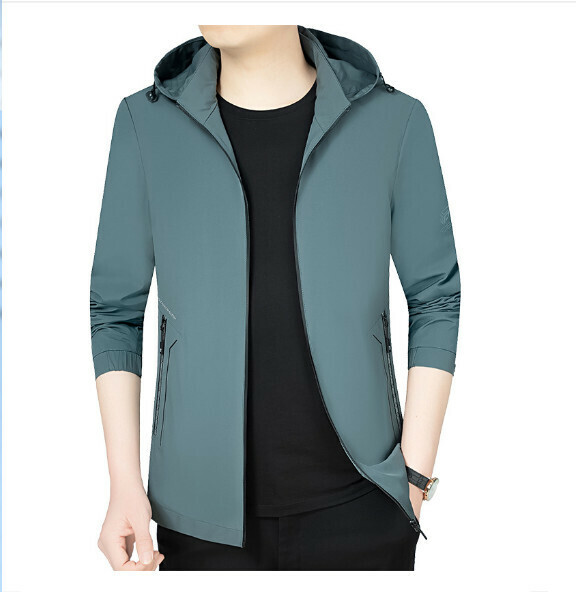 Hot selling casual thickened jacket tops [M-4XL] [62971 Bean Green] (contact customer service after placing the order to confirm the delivery size)