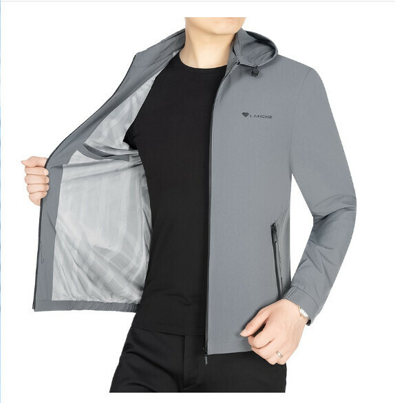 Hot selling casual thickened jacket tops [M-4XL] [JK6080 dark gray] (contact customer service after placing the order to confirm the delivery size)