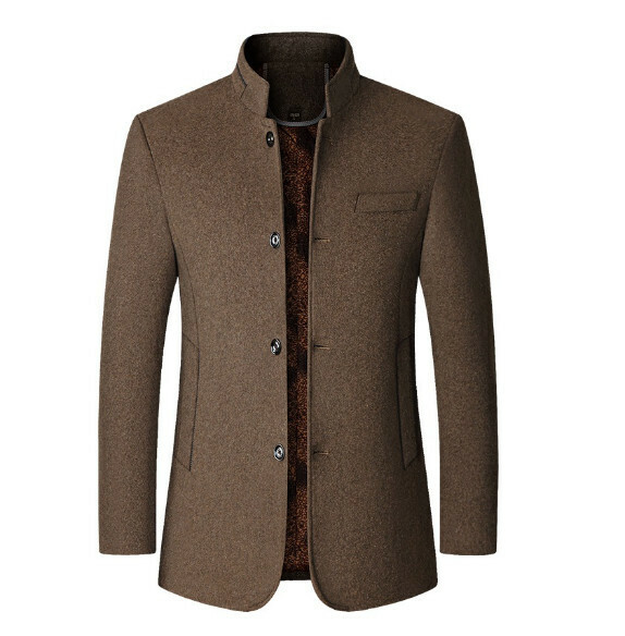 Hot selling casual thickened jacket tops [M-3XL] [FY1849 coffee] (contact customer service after placing the order to confirm the delivery size)