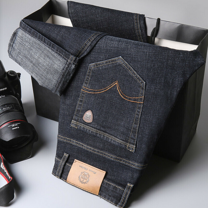 Hot selling casual jeans trousers [Black 6688 Chang 28-40 sizes] [Contact customer service after placing the order to confirm the delivery size]