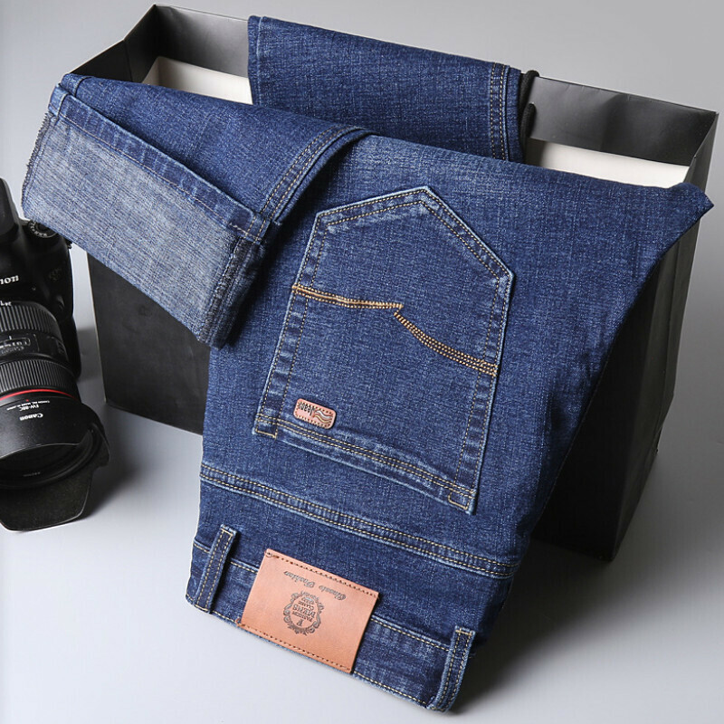 Hot selling casual jeans trousers [Blue 6328 Chang 28-40 size] [Contact customer service after placing the order to confirm the delivery size]