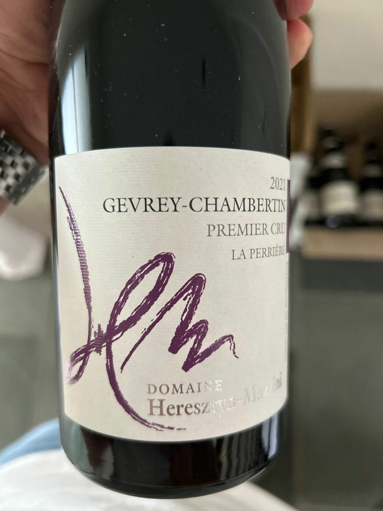 Heresztyn-Mazzini Gevrey Chambertin 1er Cru La Perriere 2022