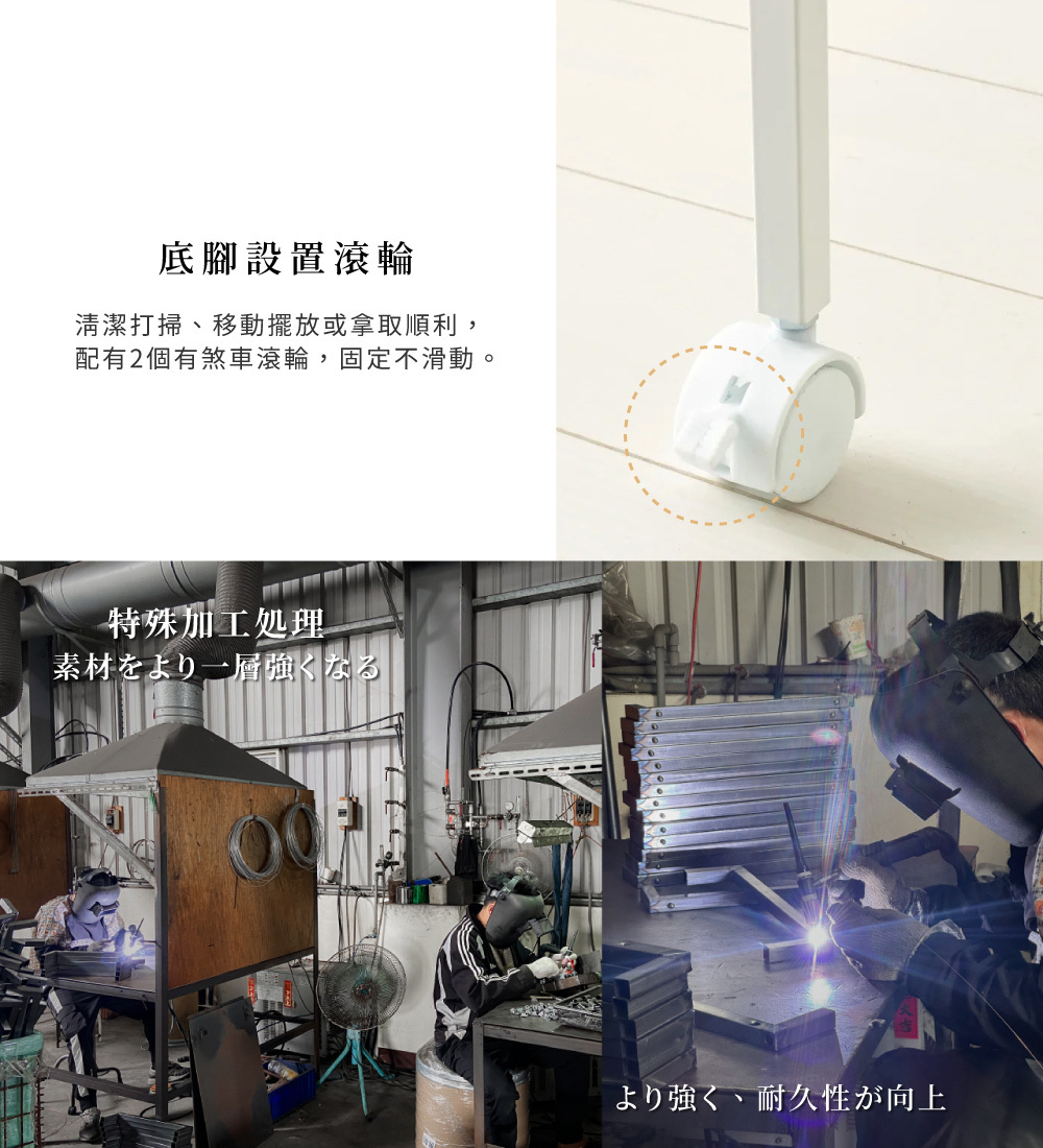 橫向伸縮調節式五層落地置物收納架 高180cm