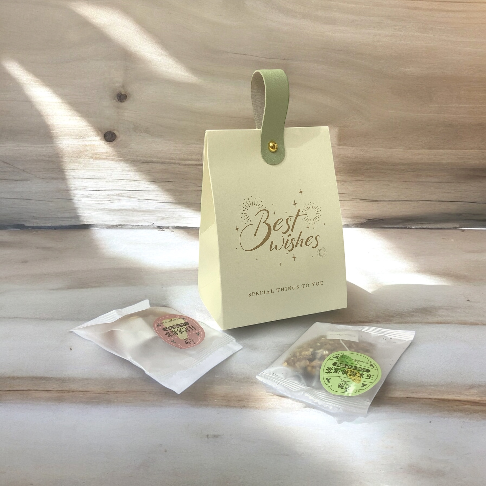 散水茶 禮盒G08 + 2包自選茶包 (15種口味可選)