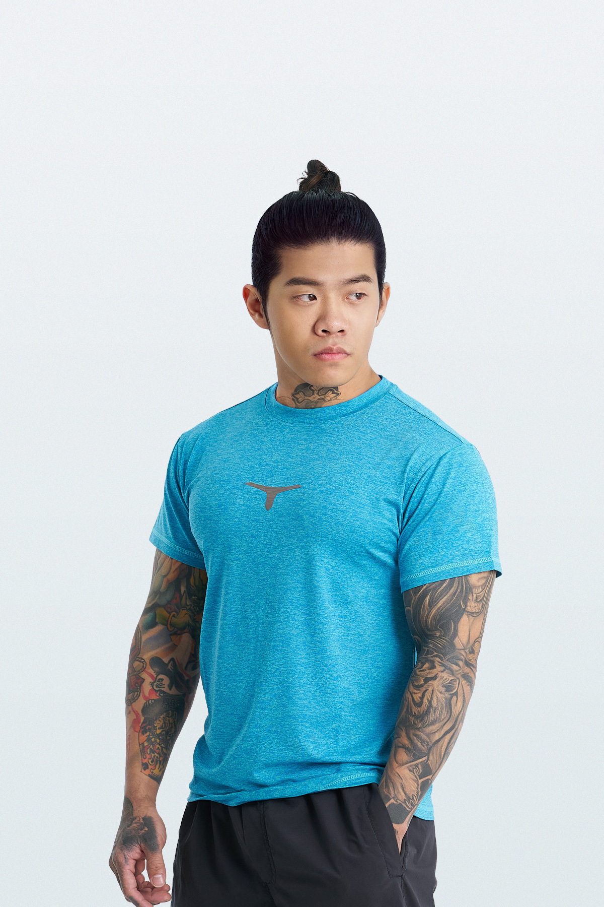 Tumaz Classic Heather Male Tee （Lake Blue Heather）5th Anniversary Limited Edition