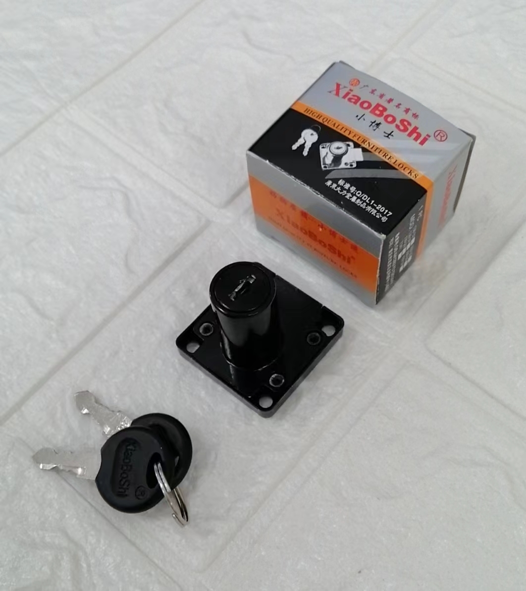 Cabinet barrel lock, 4cmx3.8cm (lock core 3.2cm)