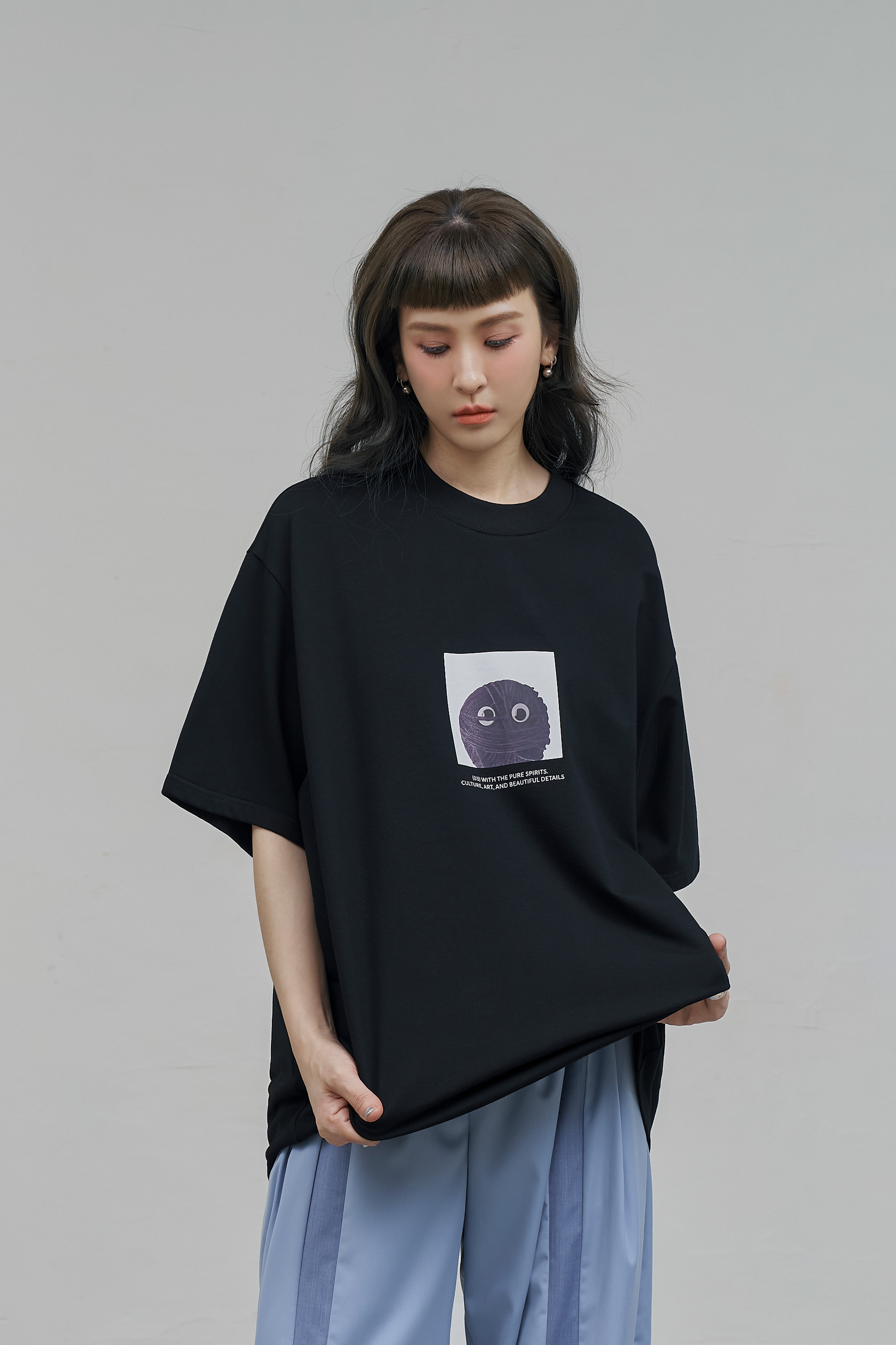 Brainstorming Tee｜Black