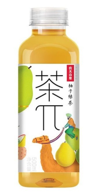 G1: 農夫山泉 - 茶π 柚子綠茶 (500ml)