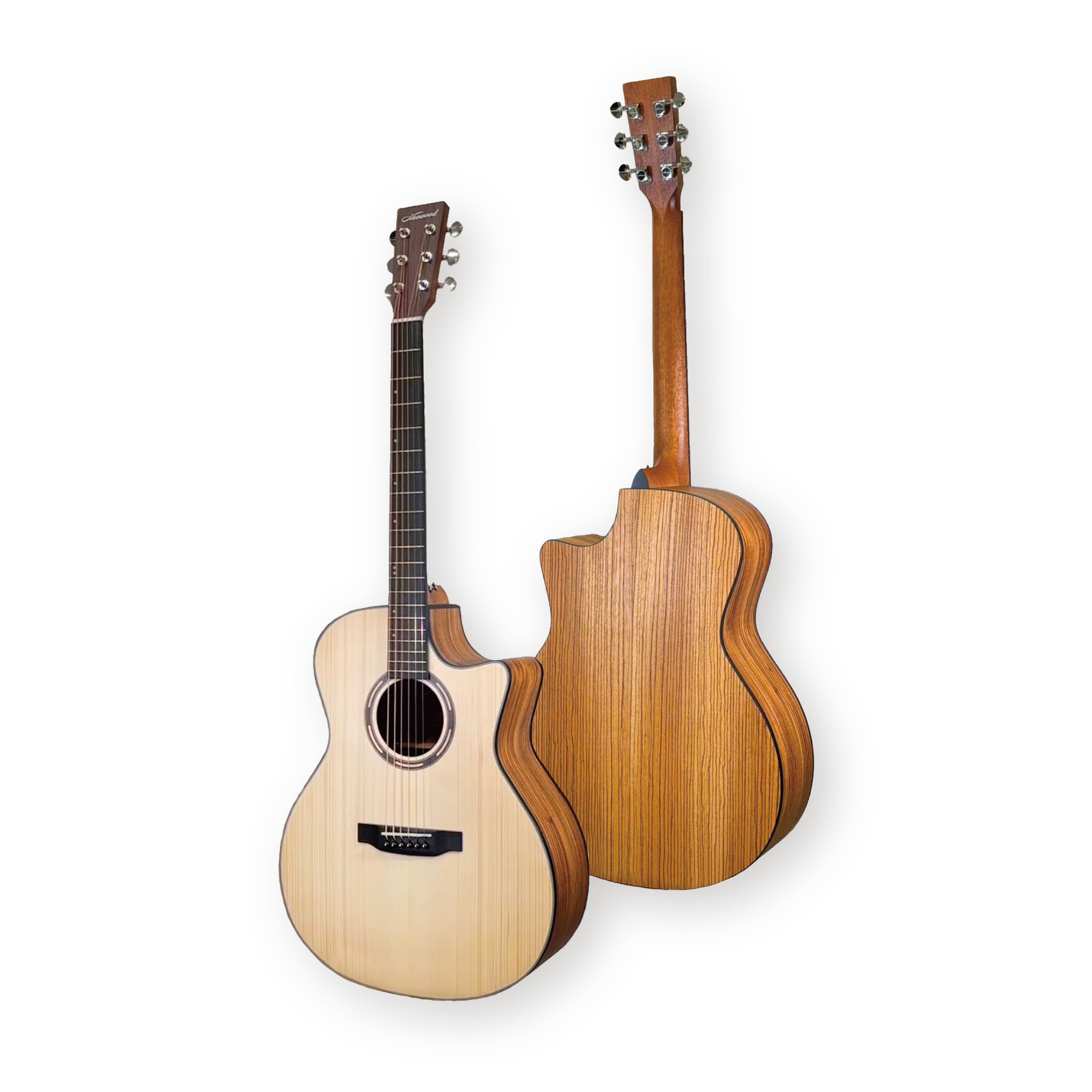 【1-1】[Neowood Guitar] Shelling系列 GA切角-40吋(SGAZC附琴袋組)