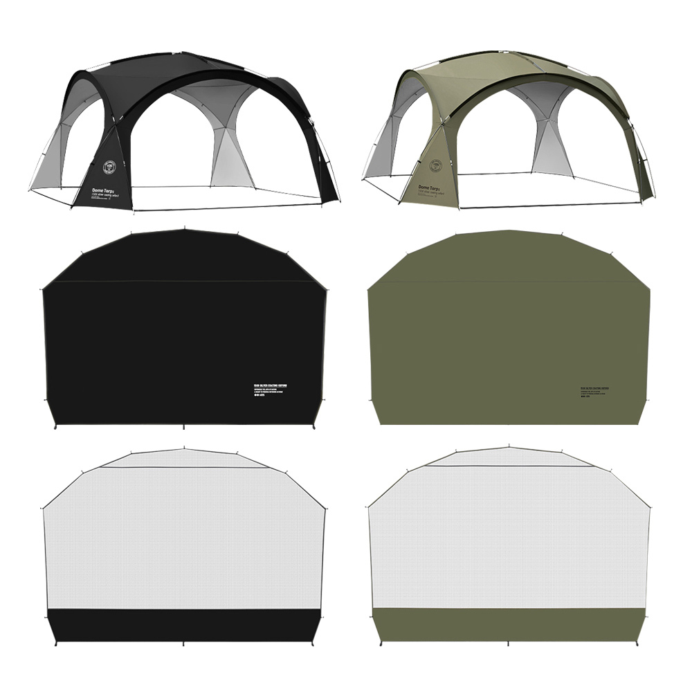 山趣ShineTrip ST-05 穹頂天幕 玻璃纖維杆 圍布