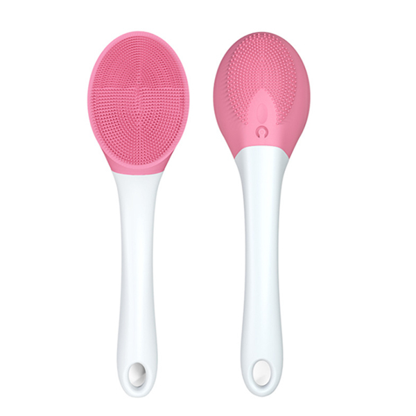 JK Korea electric bath brush scrub bath bath scrub back long handle brush silicone bath brush scrub back (J0139)