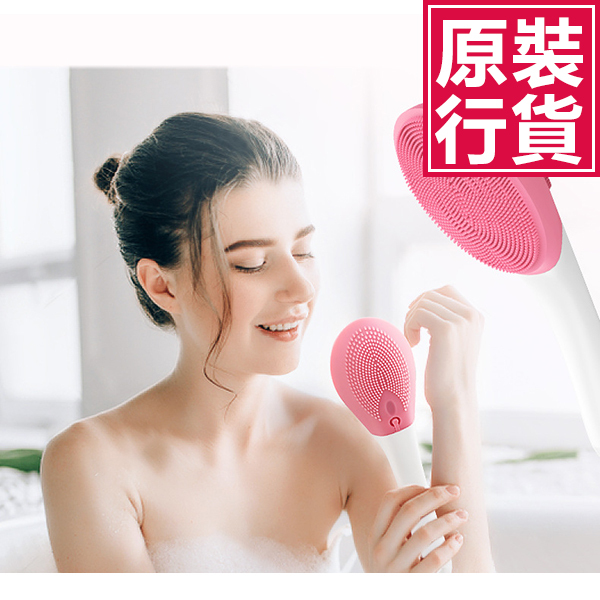 JK Korea electric bath brush scrub bath bath scrub back long handle brush silicone bath brush scrub back (J0139)