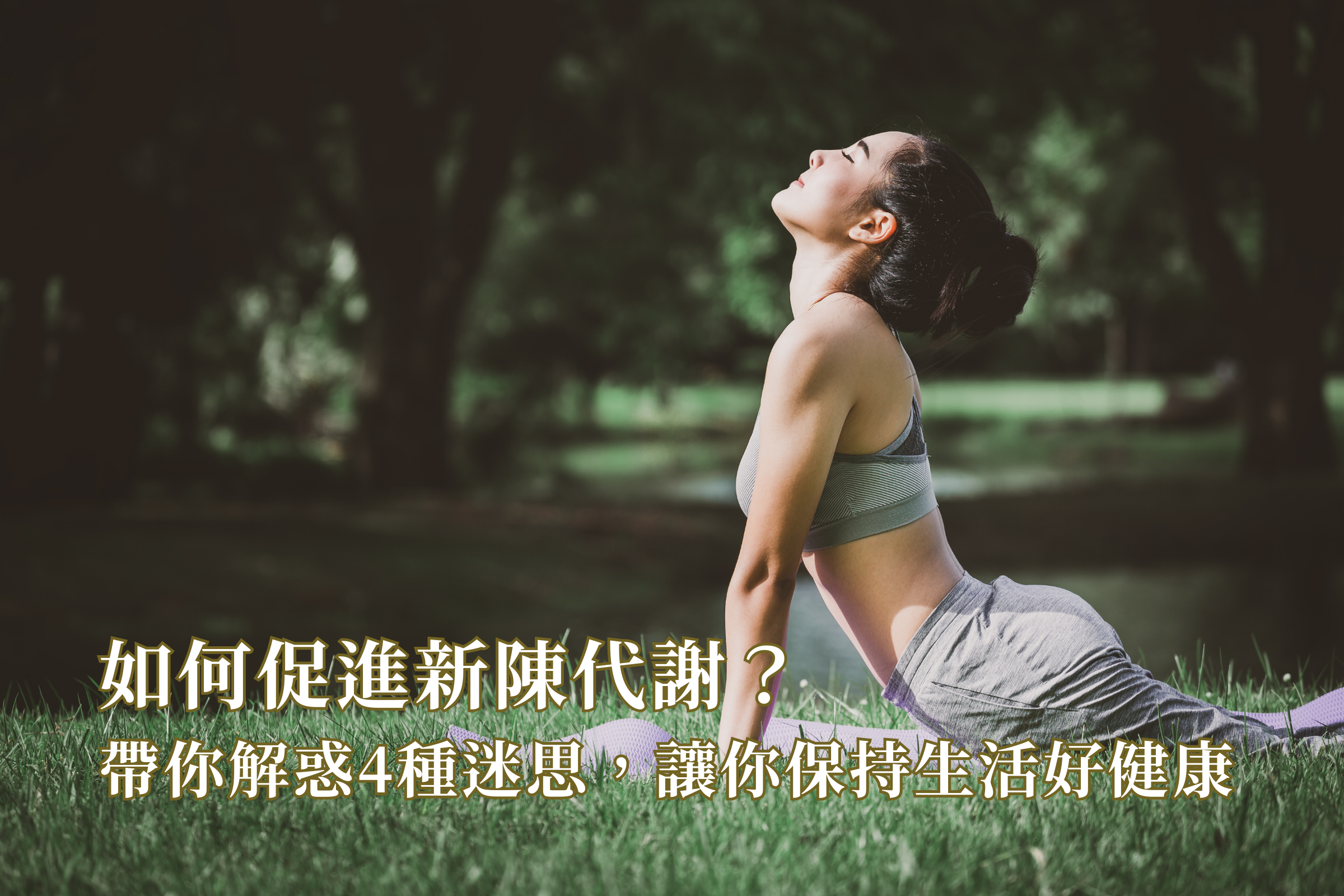 如何促進新陳代謝？帶你解惑4種迷思，讓你保持生活好健康