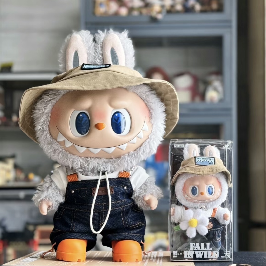 POP MART 泡泡瑪特 LABUBU 春天野在家系列 絨毛公仔