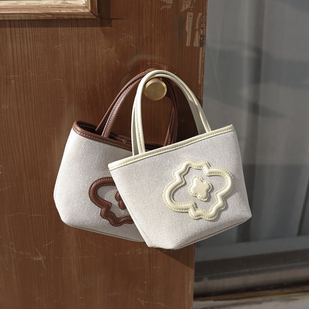 <韓國代購> ORYANY MOROCCAN ROSE CANVAS MINI TOTE