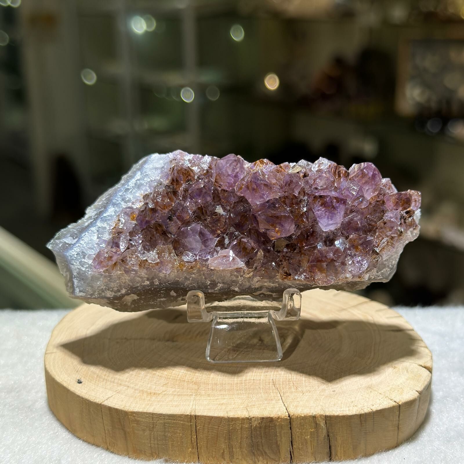 紫鈦晶簇 (不連座)