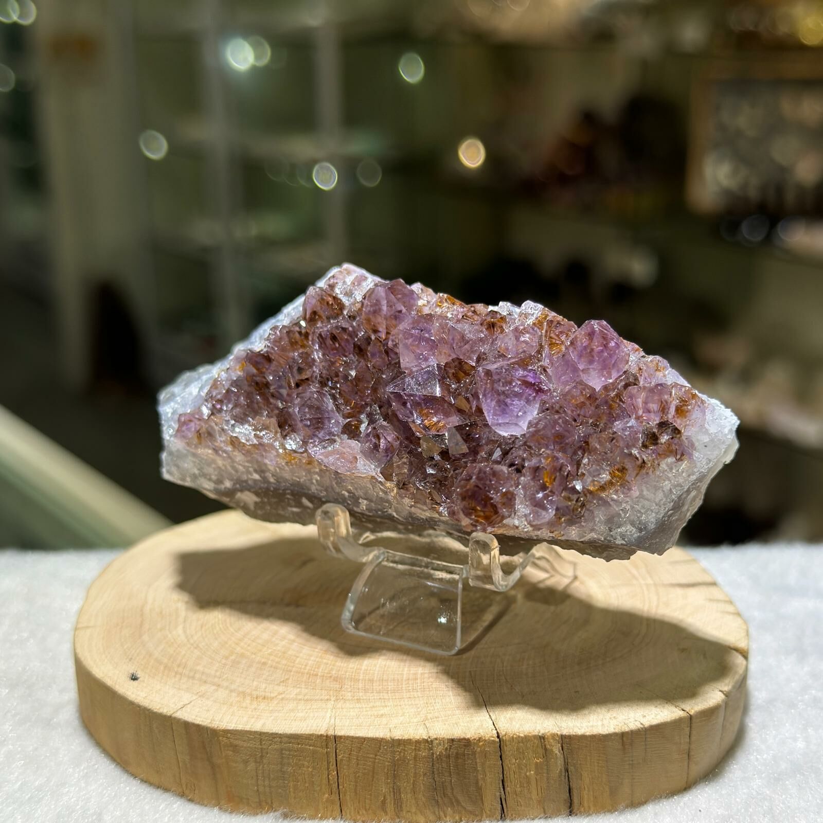 紫鈦晶簇 (不連座)