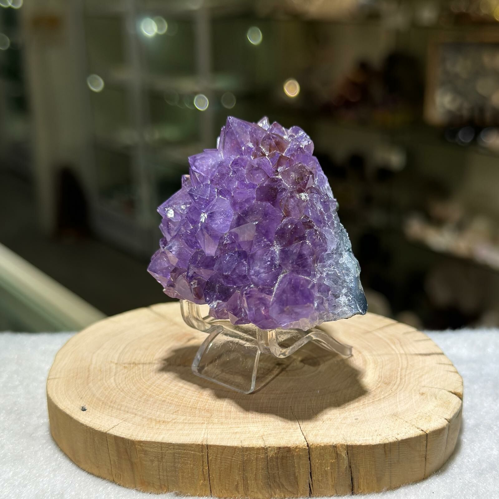 紫鈦晶簇 (不連座)