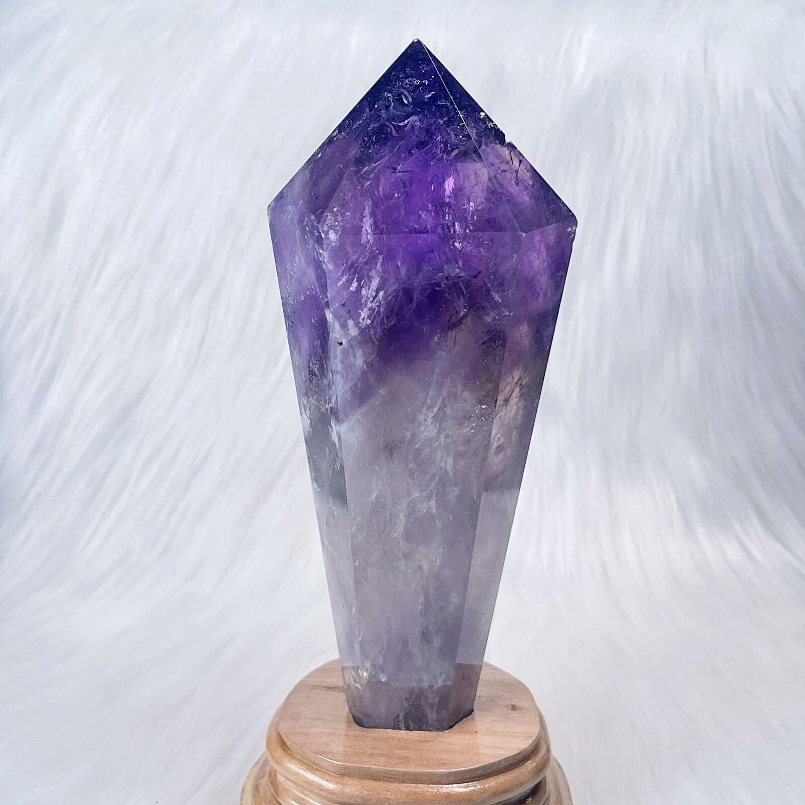 紫晶權杖擺件 CC845