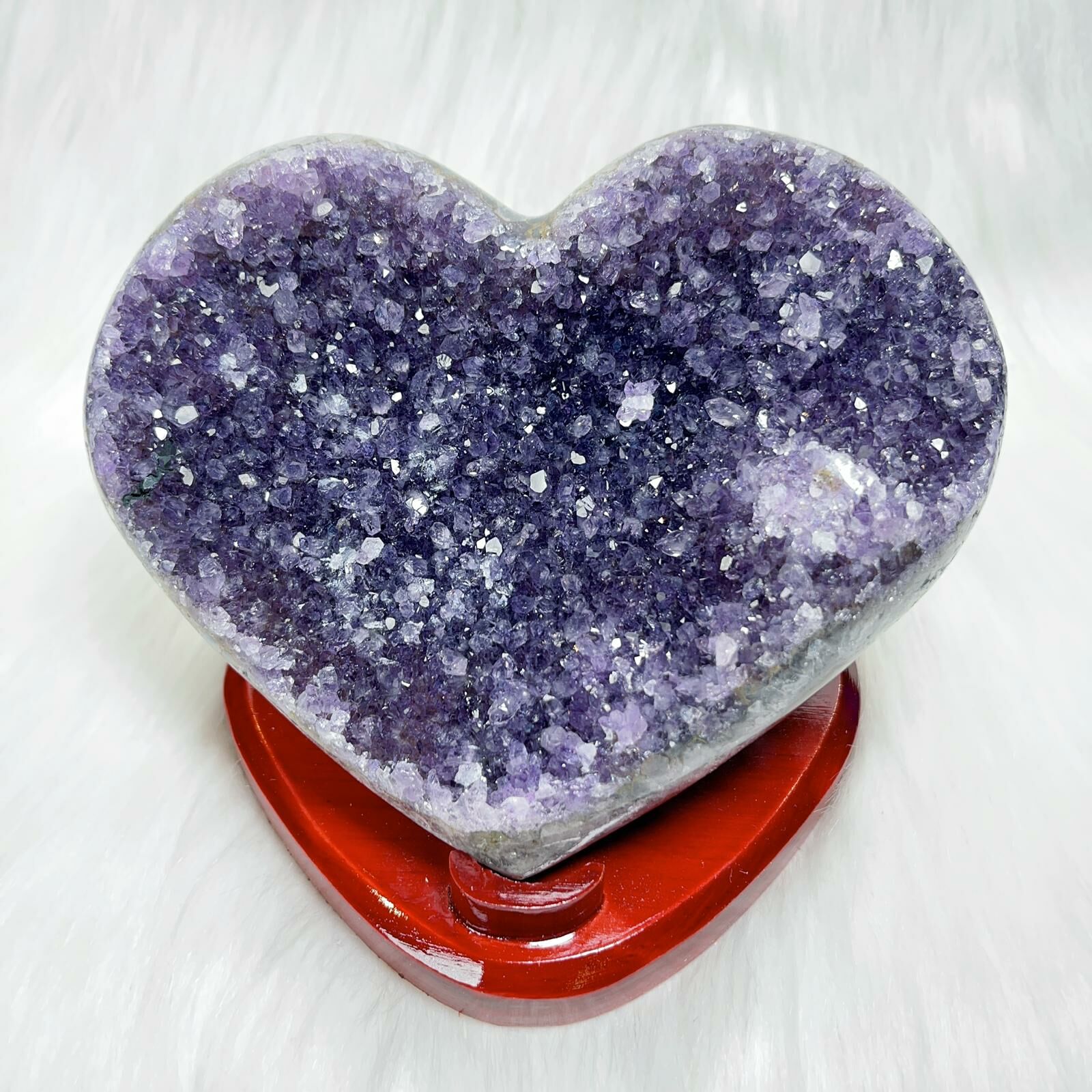 紫晶心形 AH025