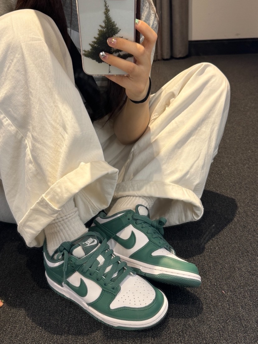 NIKE DUNK "BICOASTAL" GS 大童款 叢林白綠（HF4798-100）