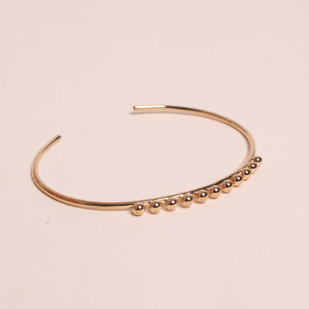 1WK0708-119 WAEKURA Frioul Bangle Gold (A-LX-E)