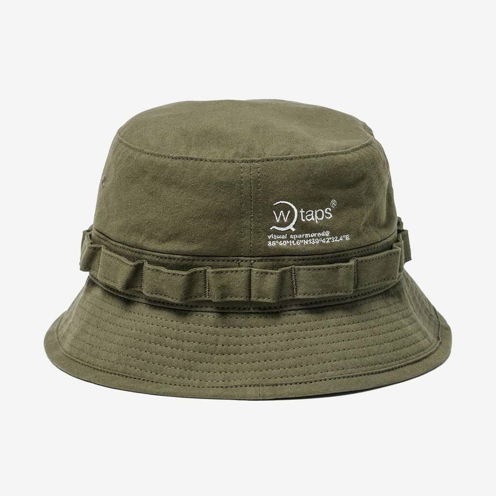 2021AW WTAPS JUNGLE 01 HAT COTTON WEATHER 漁夫帽現貨