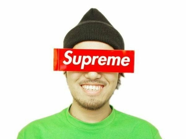 SUPREME 防水 box logo 貼紙 亮面 紅色 kate moss 原廠 正版 真品 現貨