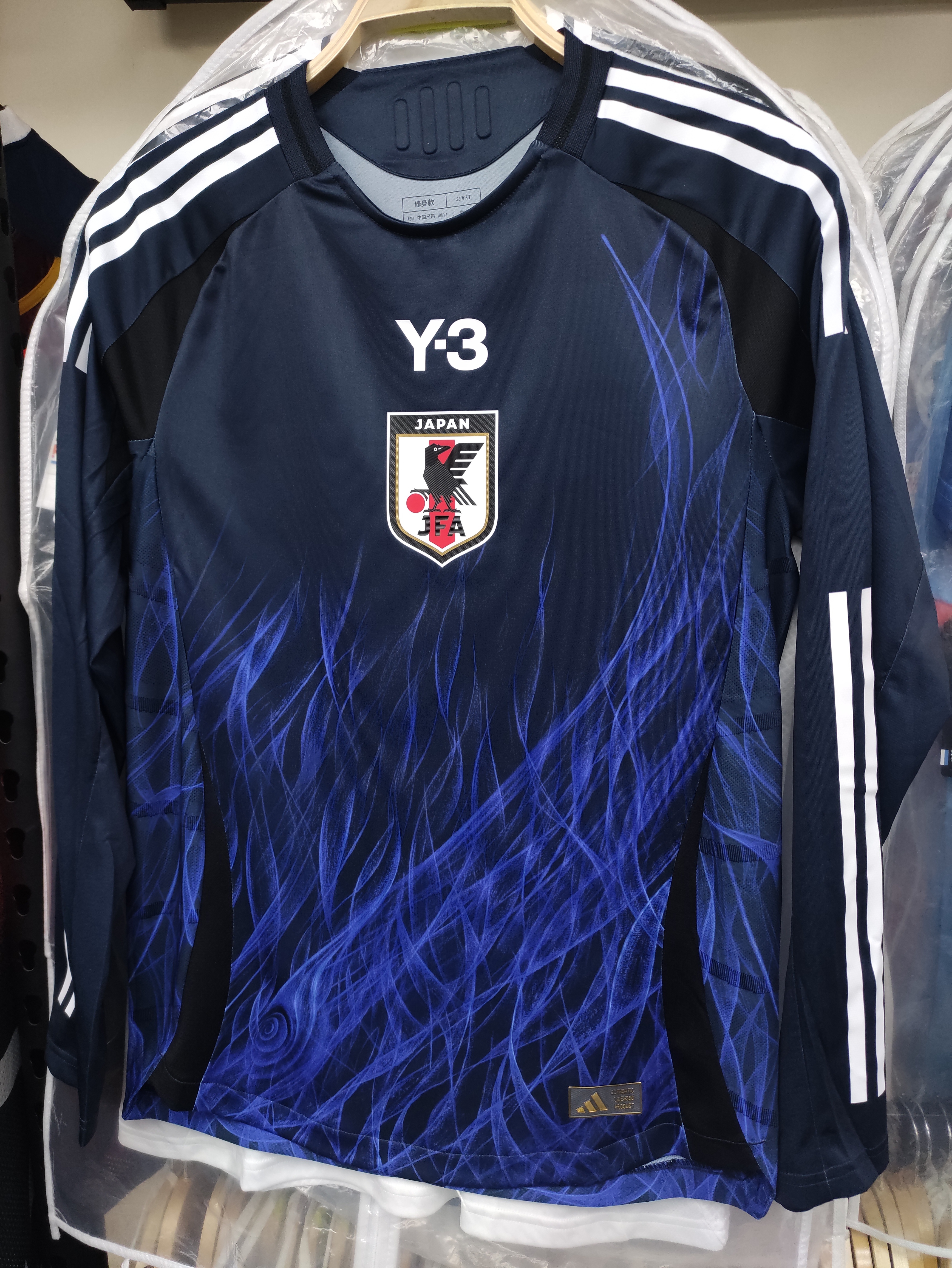 2024日本國家隊 x Y3主場長袖球員版球衣