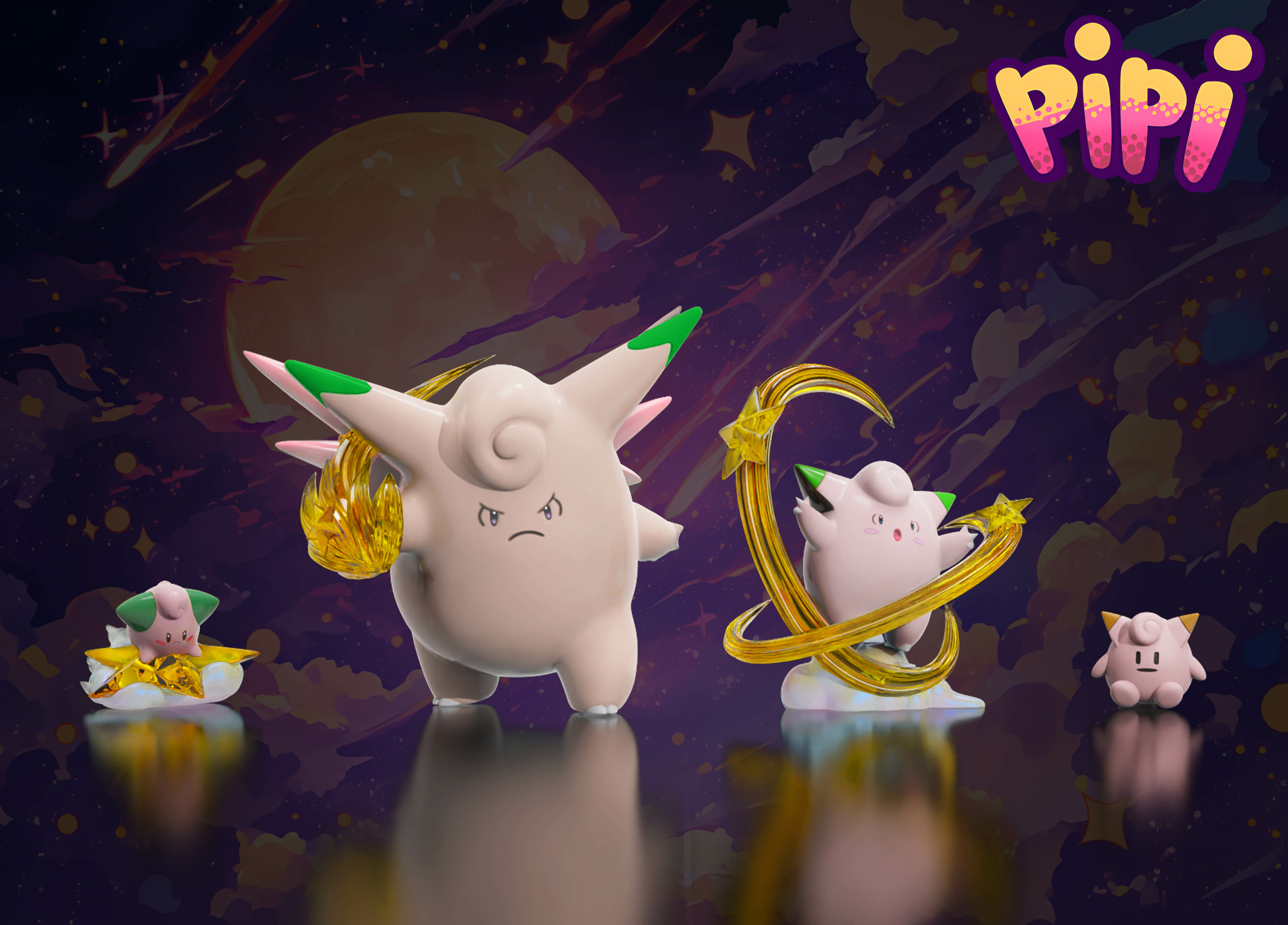【GK預購】PiPi 皮皮進化組|寶可夢