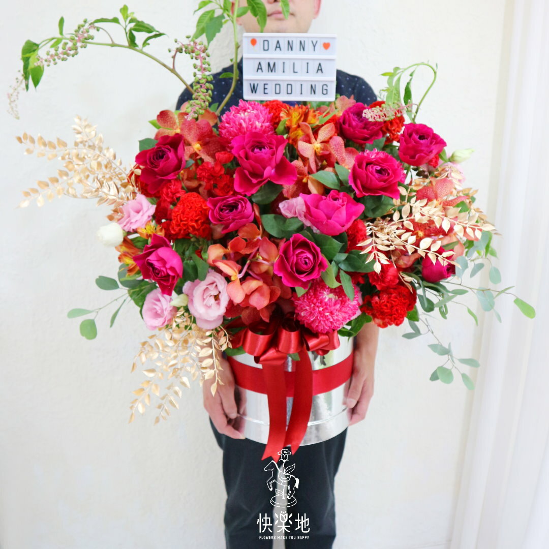 花神盛宴 I 鮮花禮盒 flowers in box AB240808