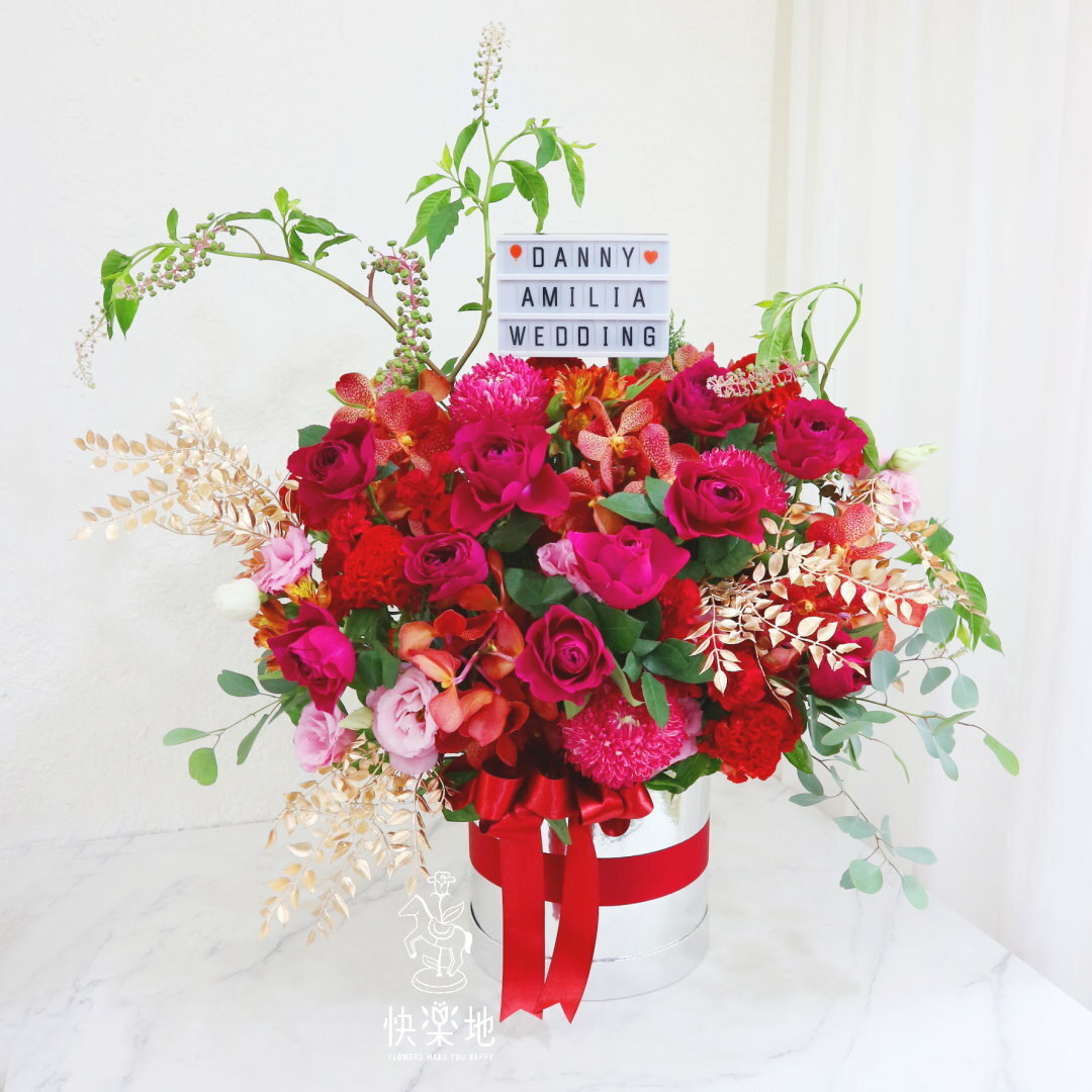 花神盛宴 I 鮮花禮盒 flowers in box AB240808