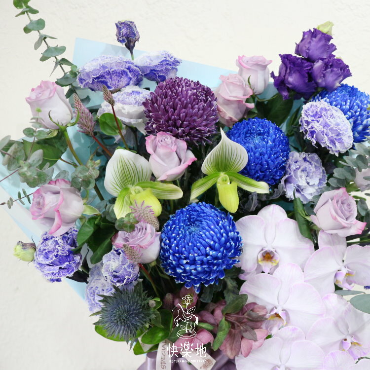 嵐紫芳菲 I 鮮花禮盒 flowers in box AF240581