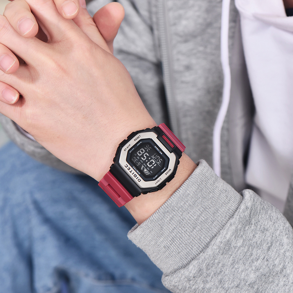 【DIGITEC 數碼科技】 DG-5050T 休閒 穿搭 時尚 多功能 防水 電子錶