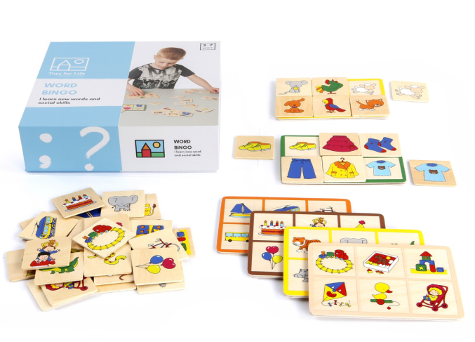 WORD BINGO|猜詞遊戲|訓練兒童的語言和邏輯思維能力