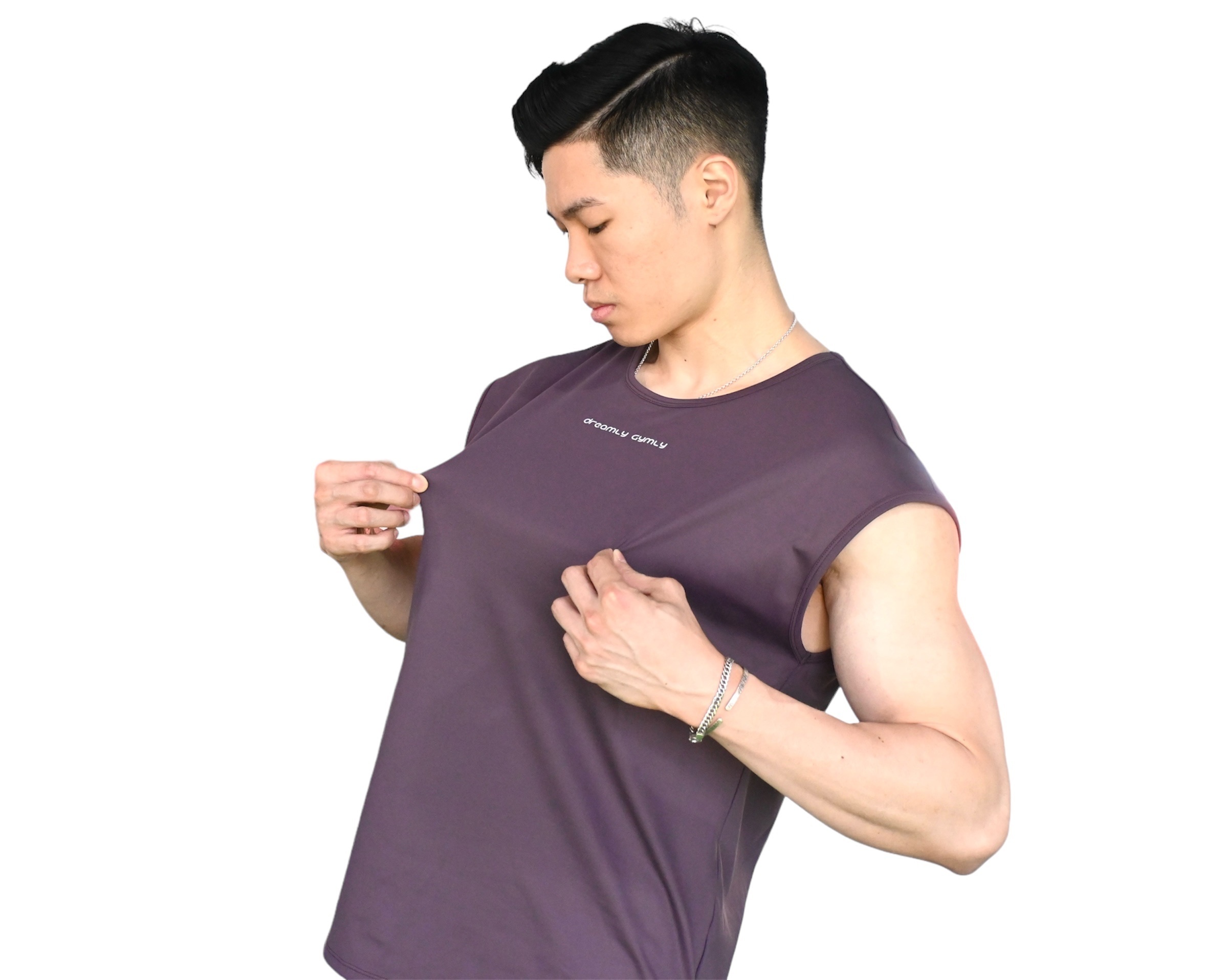 闊膊訓練背心 (梅子紫)