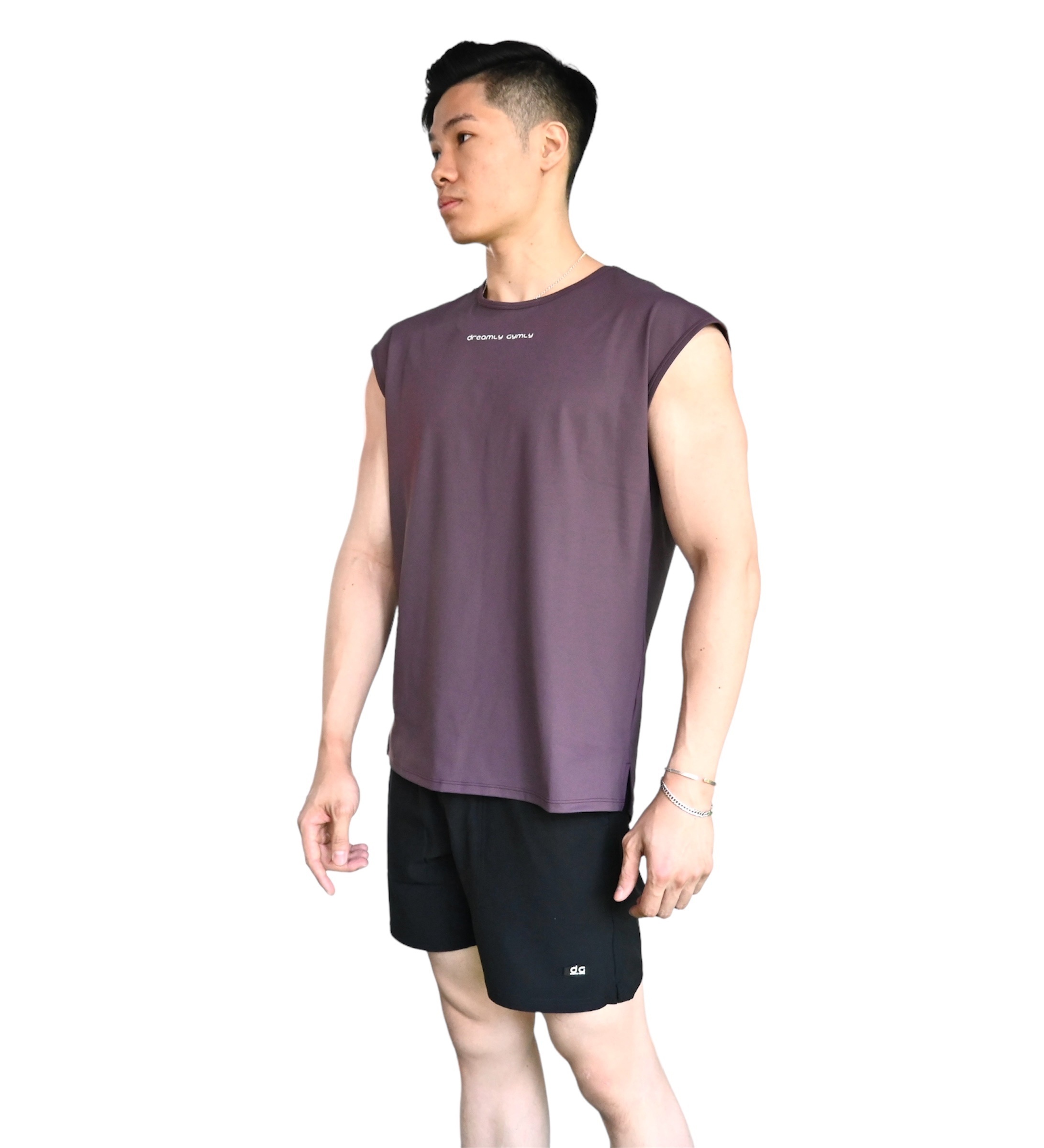 闊膊訓練背心 (梅子紫)