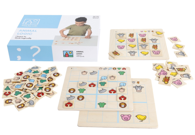 適合3Y+ANIMAL LOGIC|動物數獨|提高分析能力及推理能力