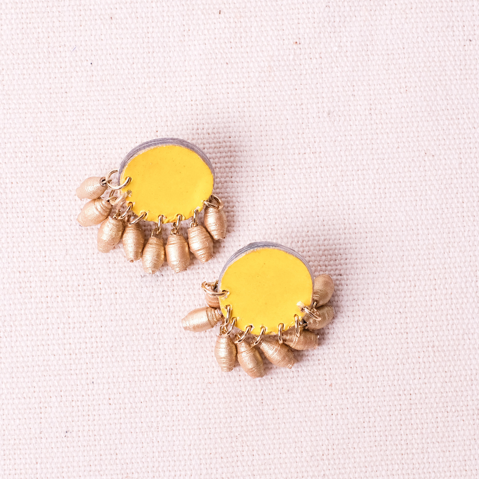 永續工藝｜耳環 - 璀璨｜史瓦帝尼