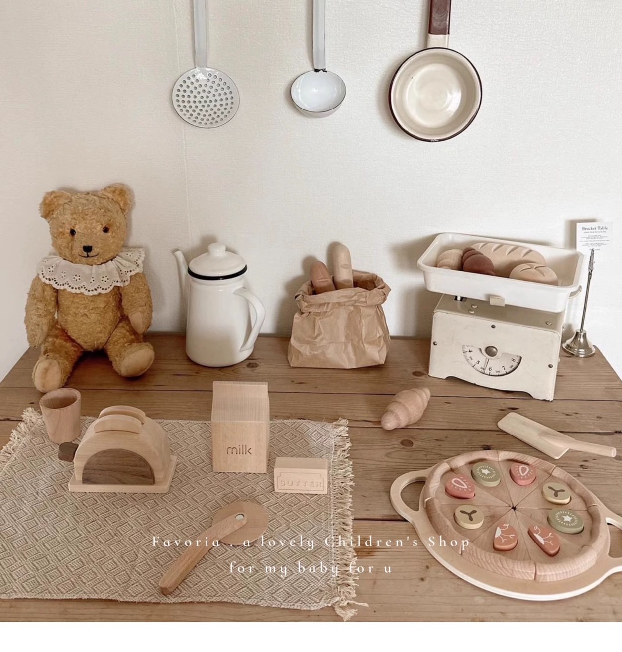 仿真水果派披薩木質家家酒組