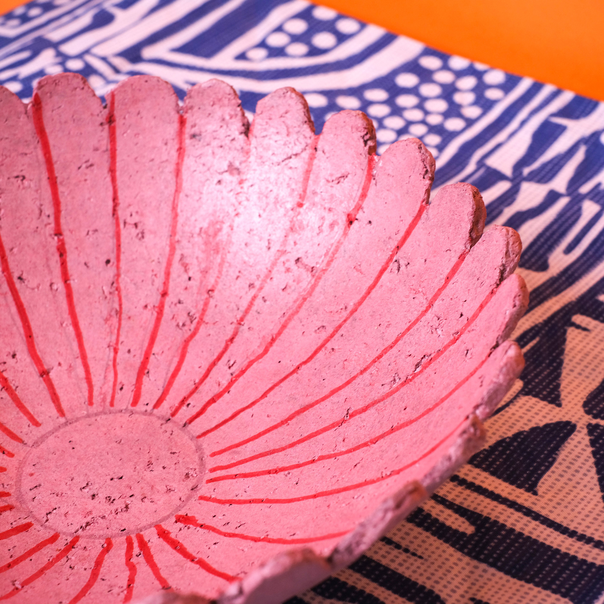 永續工藝｜盤 - 花｜史瓦帝尼