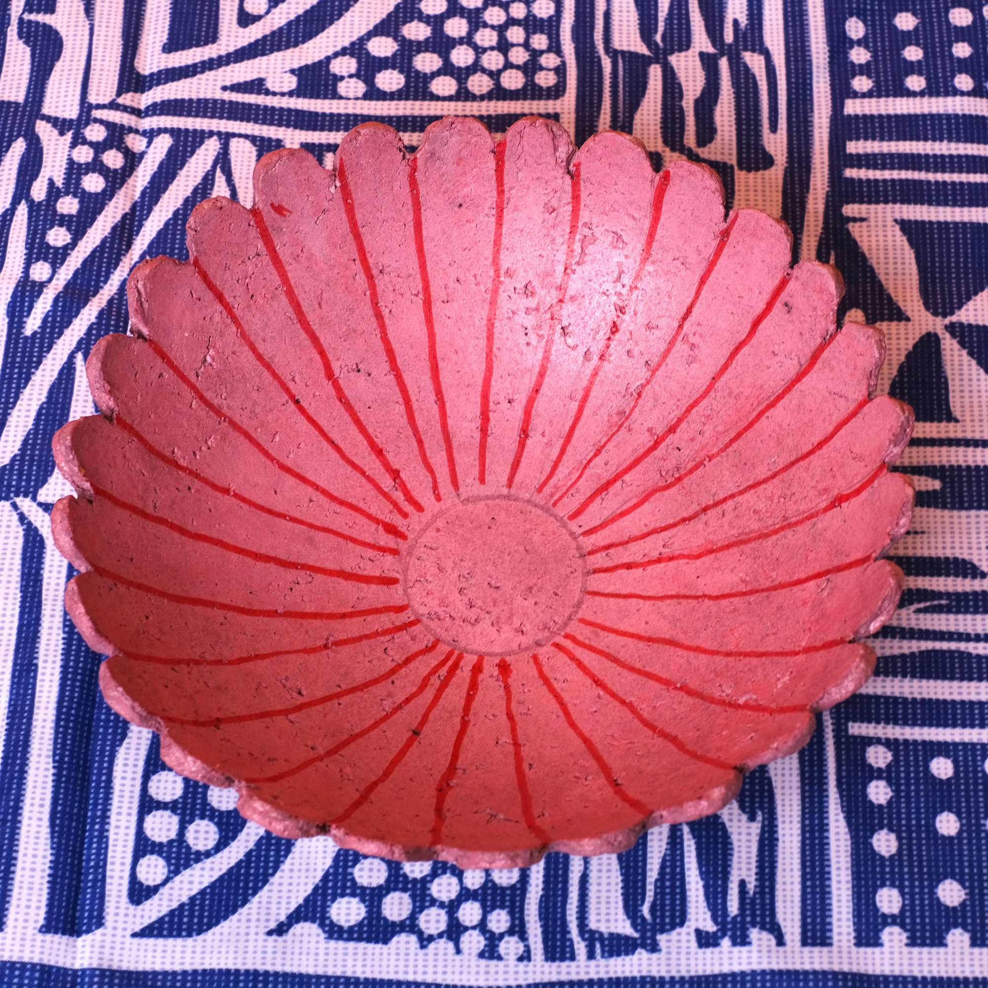 永續工藝｜盤 - 花｜史瓦帝尼