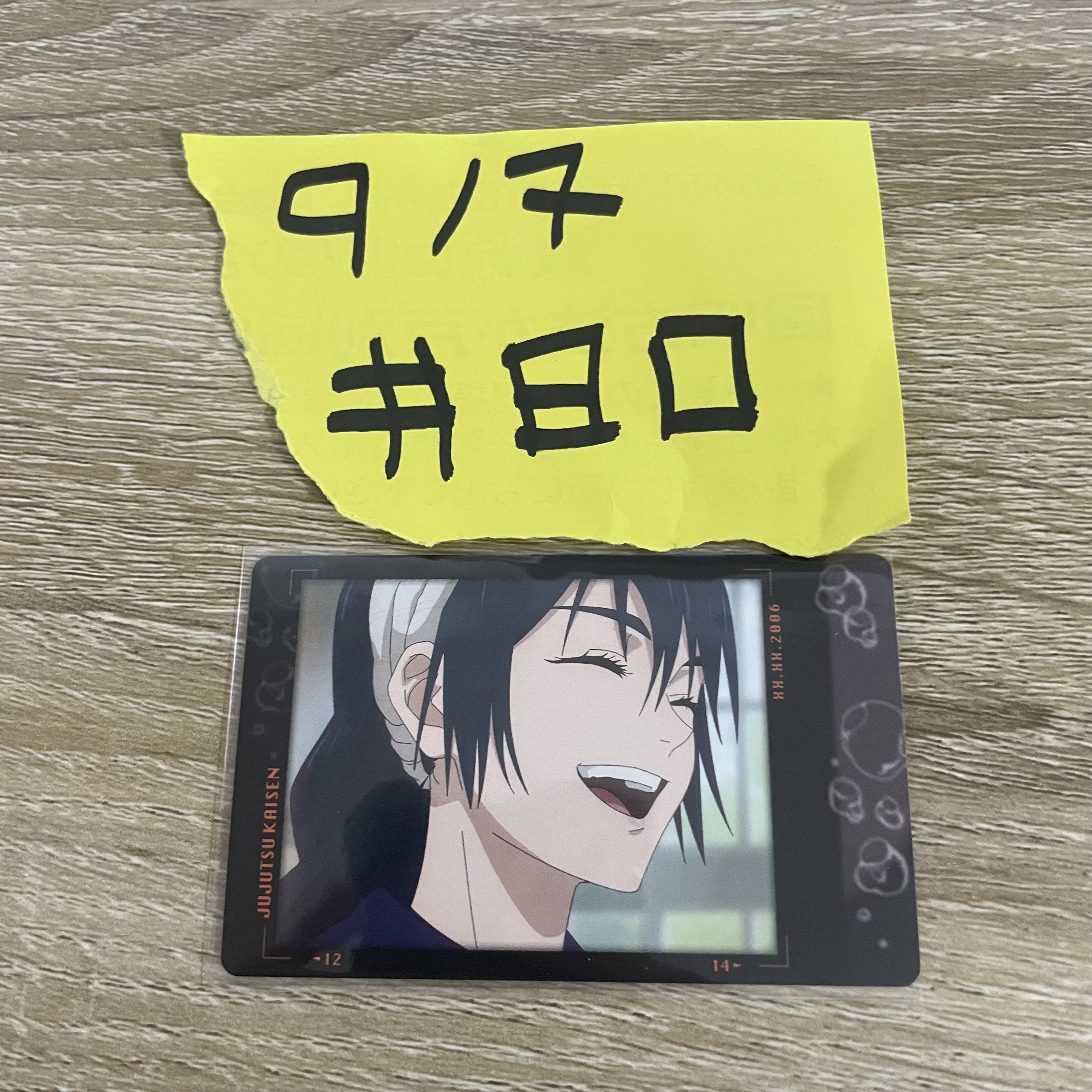 咒術迴戰  理子 小卡#80