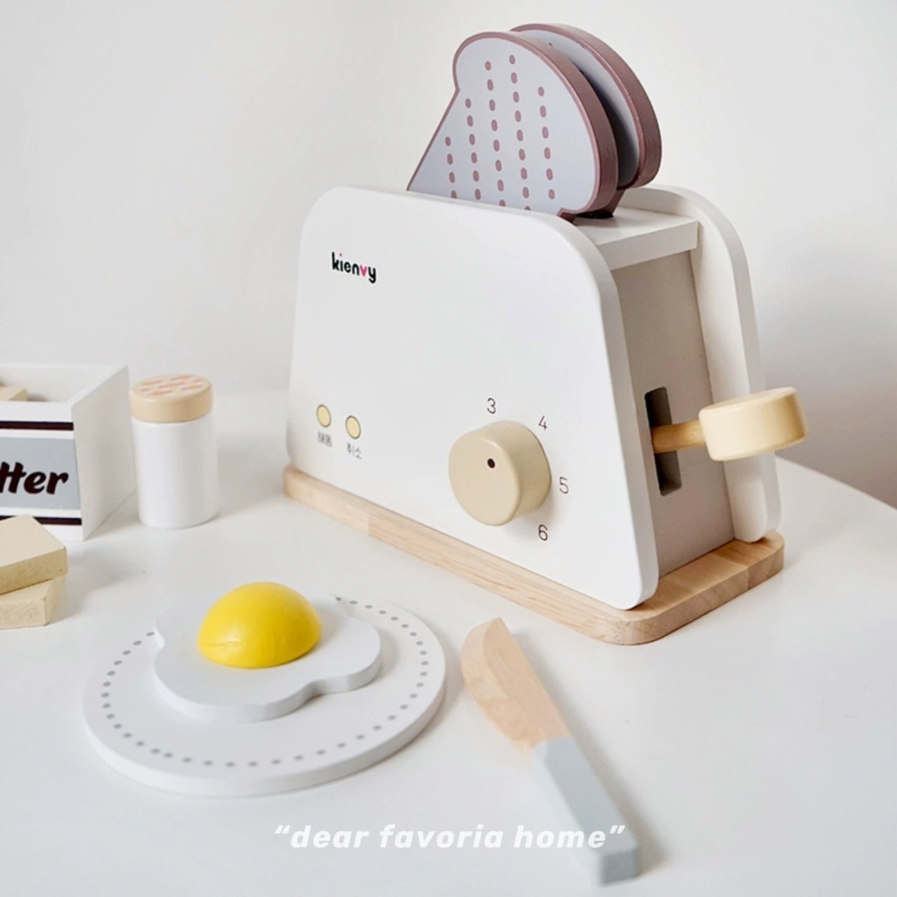 北歐奶白系木質家家酒組 / 4款