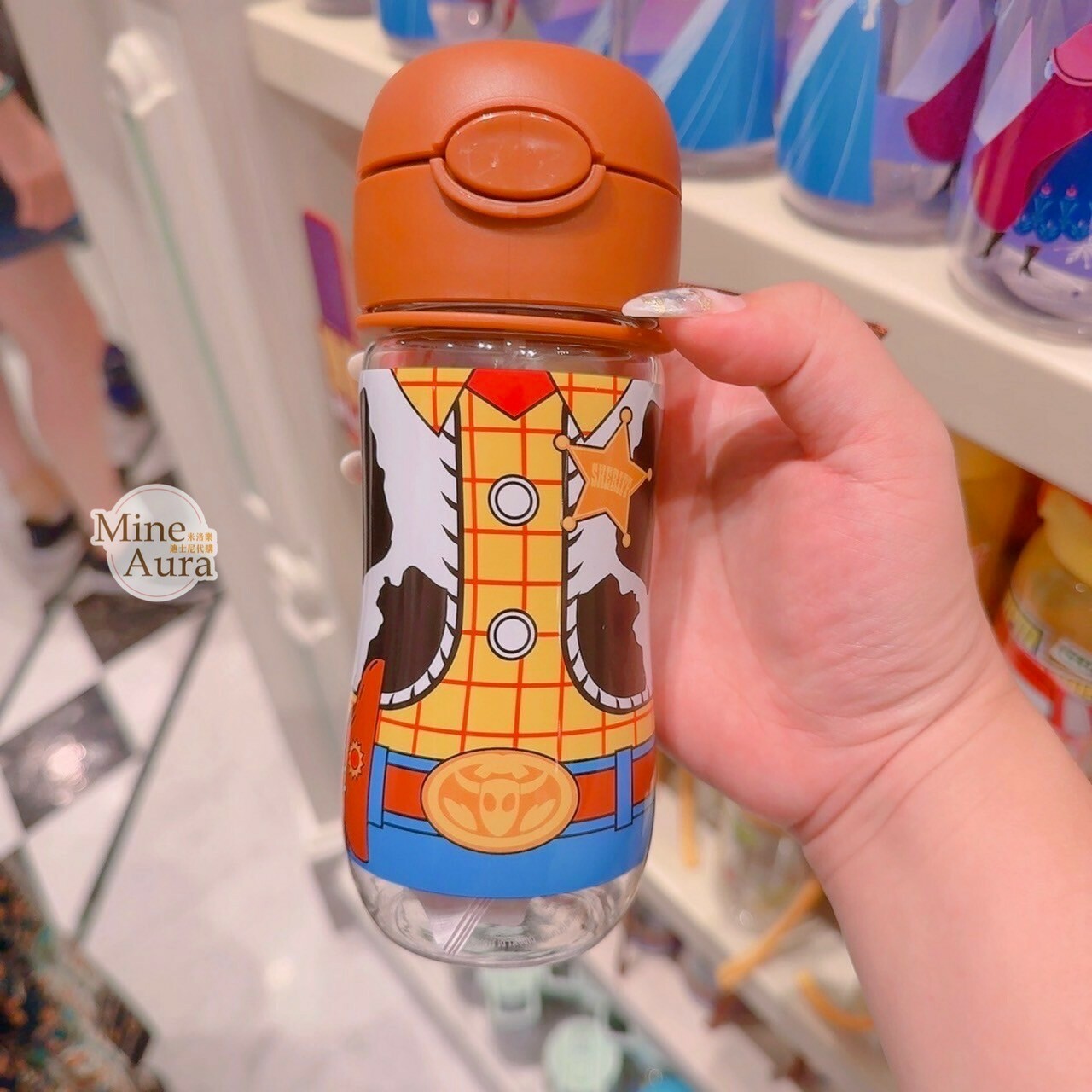 胡迪 Woody 服裝圖案 兒童 水壺 玩具總動員 Toy Story -香港迪士尼樂園