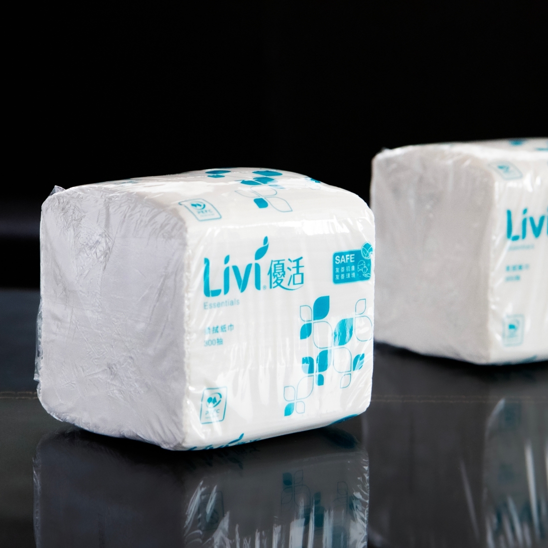 單抽式面紙 優活